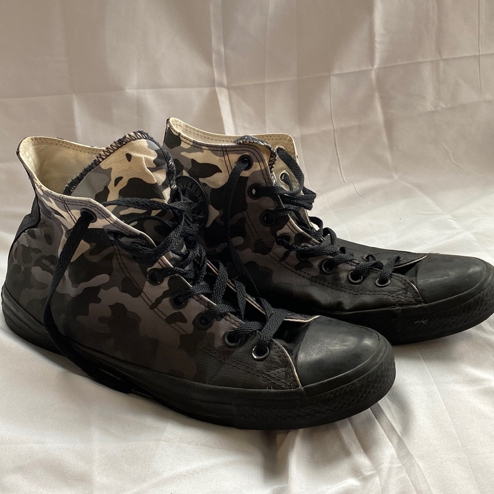 Black Camo Converse